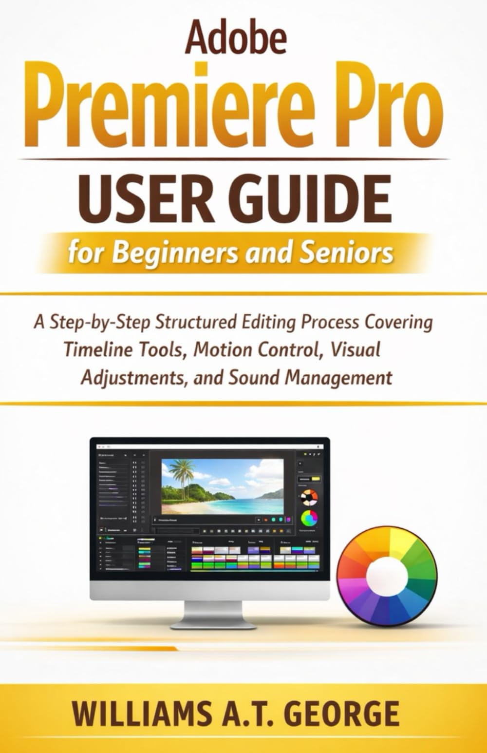 Adobe Premiere Pro User Guide for Beginners and Seniors: A Step-by-Step Structured Editing Process Covering Timeline Tools, Motion Control, Visual ... Guides for Beginners and Seniors)
