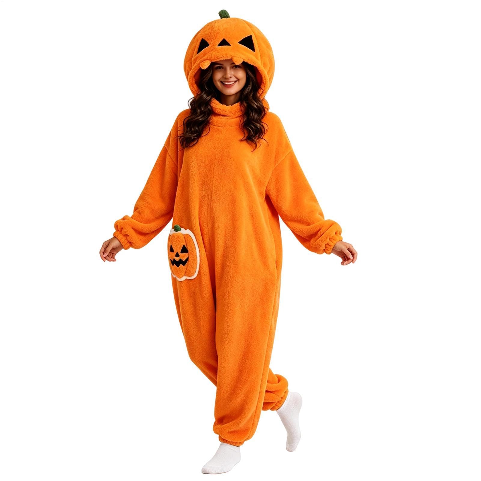 Generico Costume Intero Per Adulti Pigiama Morbida E Confortevole | Coperta Morbida Con Cappuccio Per Feste Di Halloween, Feste, Festival, Vacanze, Autunno, Falò, Spettacoli Teatrali, Casa,