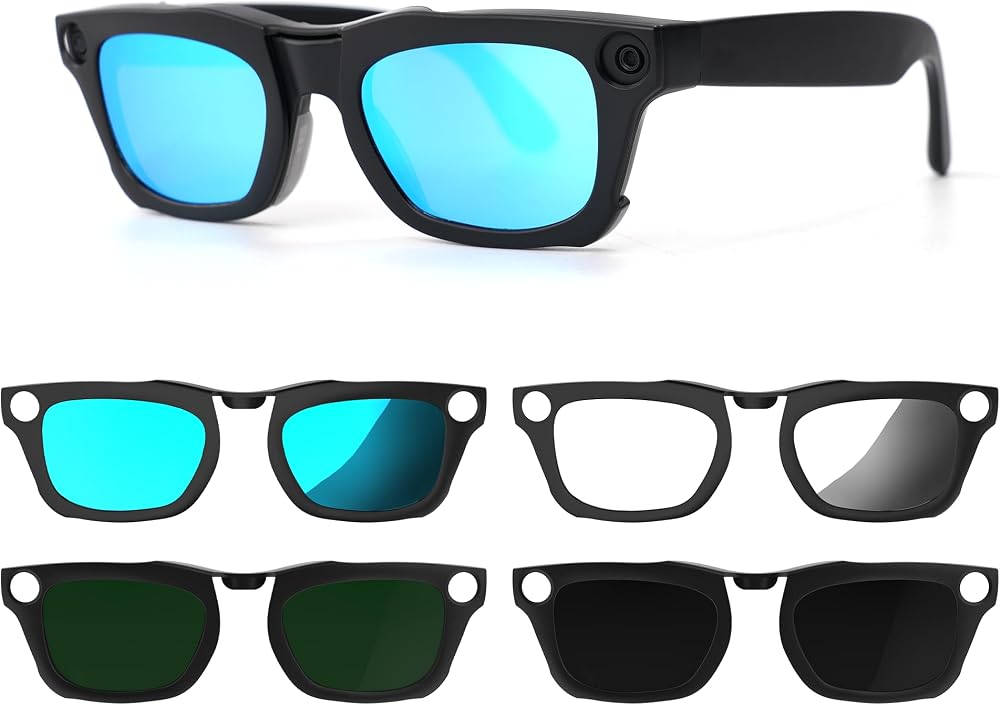 HIBLOKS Polarized Clip-on for Ray-Ban Meta Blayzer RW7001 — 사진 1