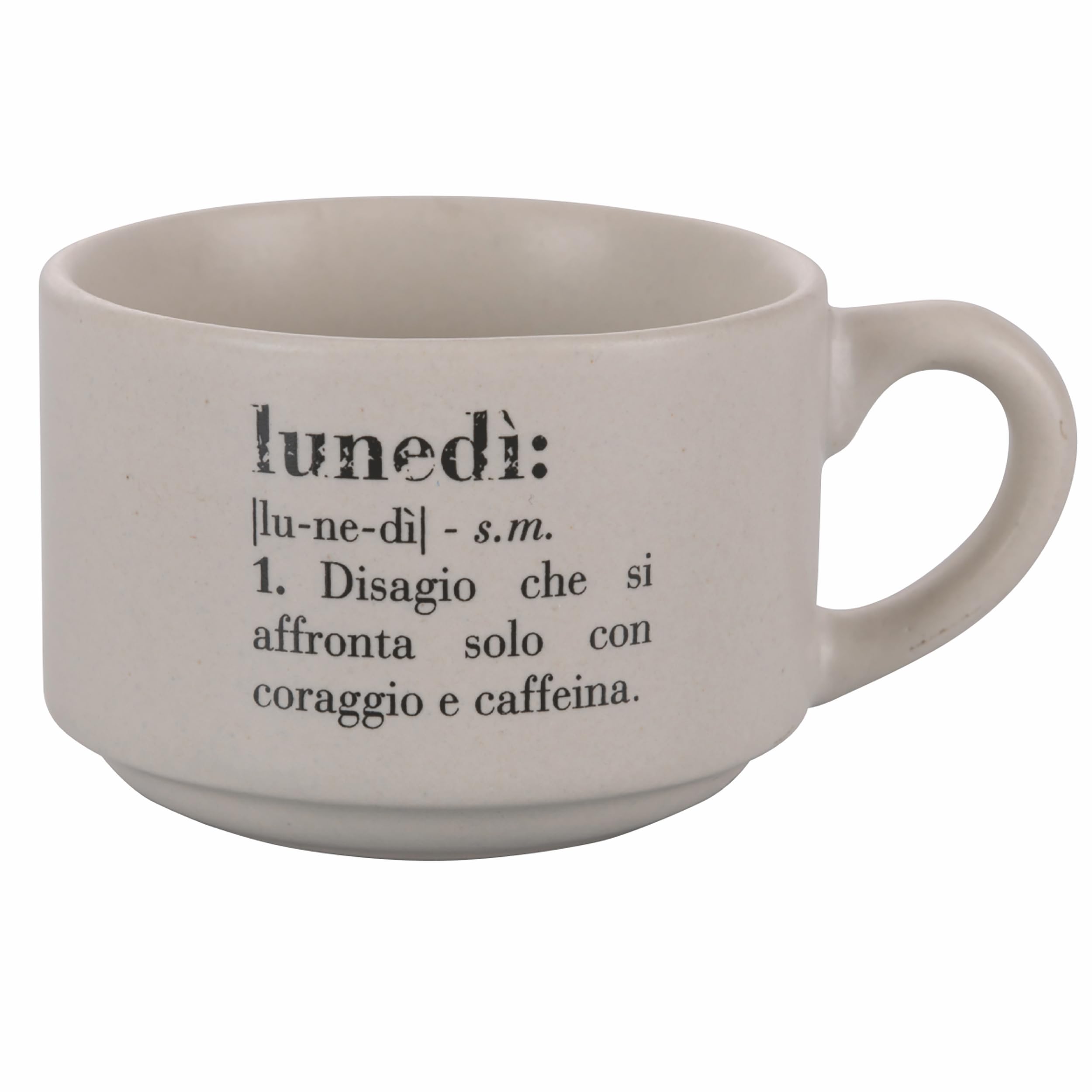 Villa d'Este Home Tivoli Set 6 tazzine caffè 90 ml porcellana con stand