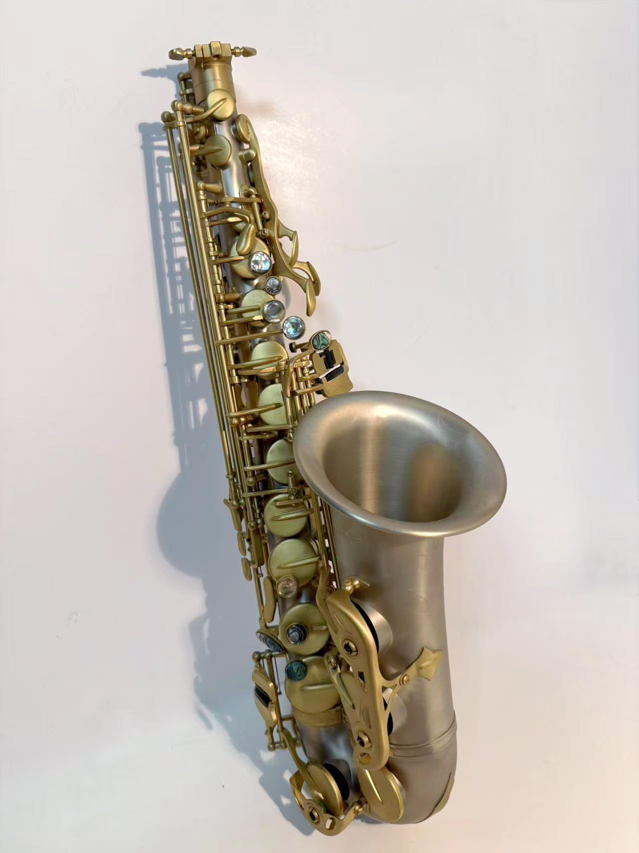 Sky Professional Maestro Level Alto Saxophone Satin Phosphorus Bronze White Copper