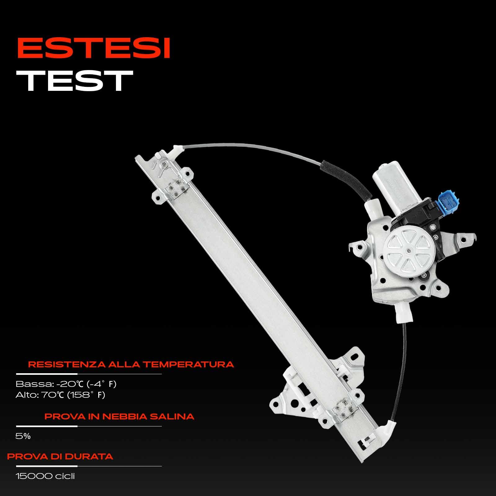 Frankberg Alzacristallo elettrico con motore 4/5 porte 2 Poli anteriore | con motore, 4/5 porte, 2 poli, davanti, Sinistra, 807211KA0C; 807211KA0C; Compatibile con: Juke F15