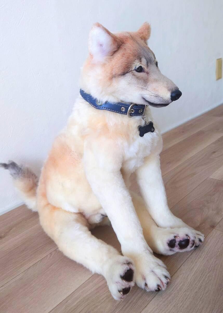 アートドール作家様製 狼 仔狼 アートドール 作家 アートドール 狼