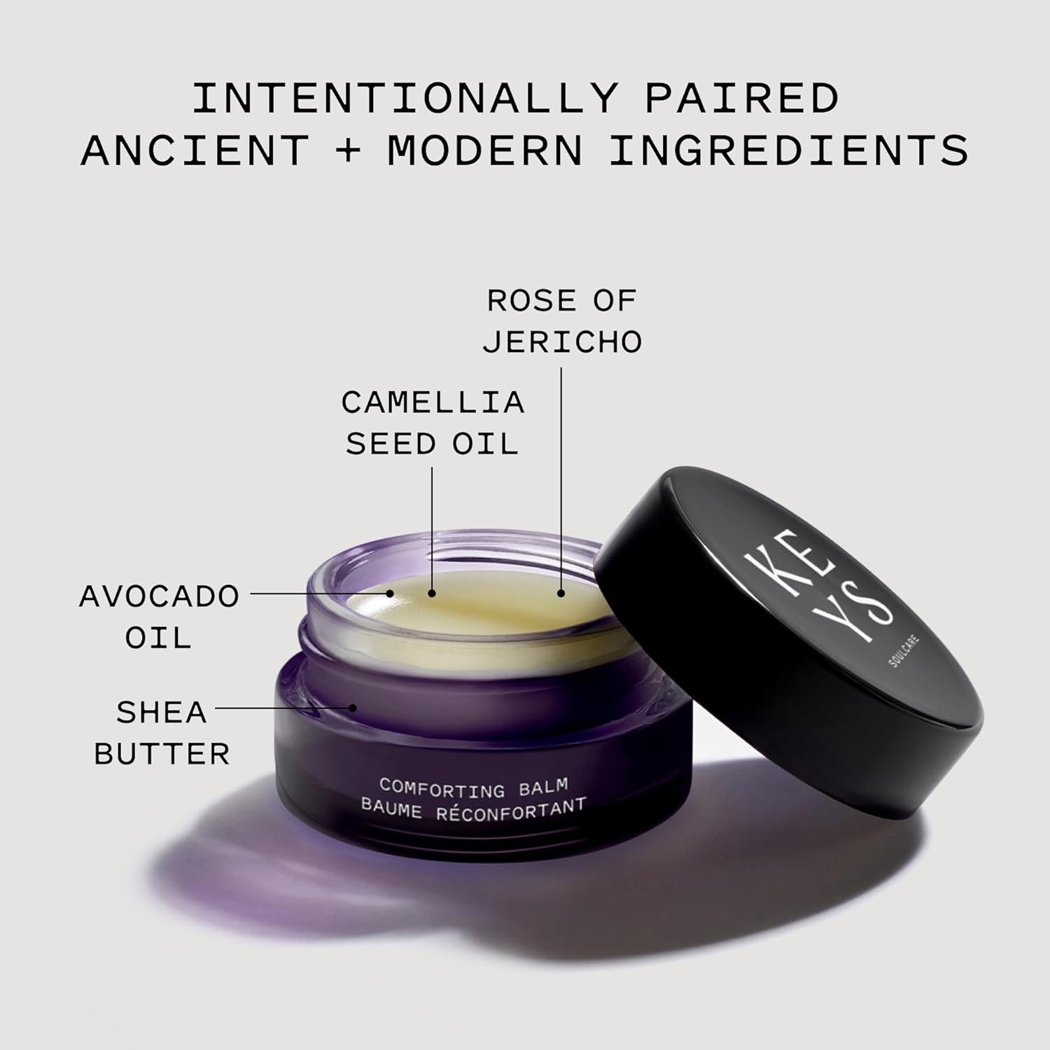 Keys Soulcare Comforting Balm, Nourishes & Hydrates Skin with Camellia Seed Oil & Shea Butter, Cruelty-Free, Vanilla Scent, Face + Body - Image 2