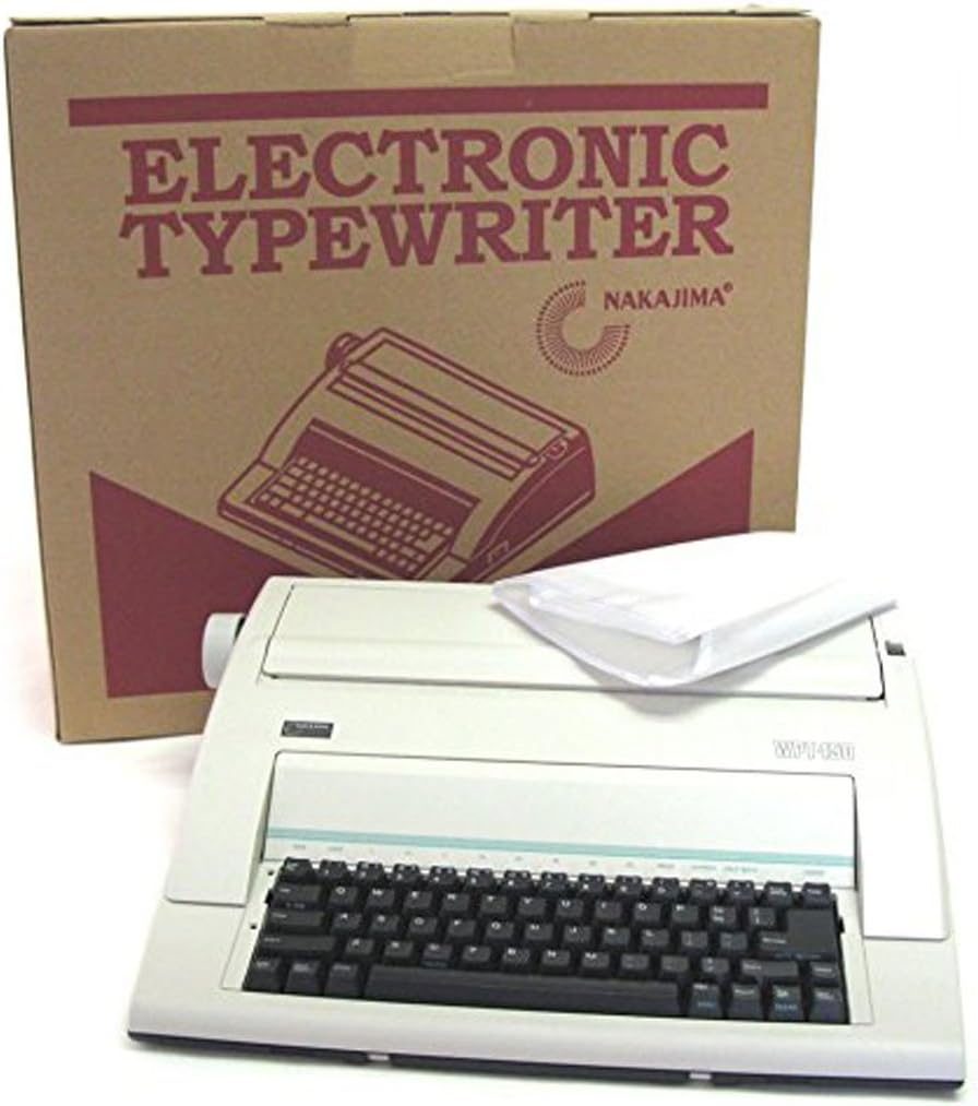 WPT-150 Typewriter with Dust Cover Not Recomended for Office Use