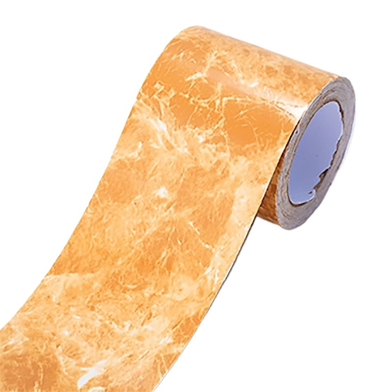 Yxinaer 15 Dado Rail Self Adhesive Border Sticker Self-Adhesive Waterproof Wallpaper Sill Door Frame Floor Wall Decor Wood Grain Baseboard(,1Mx12cm)