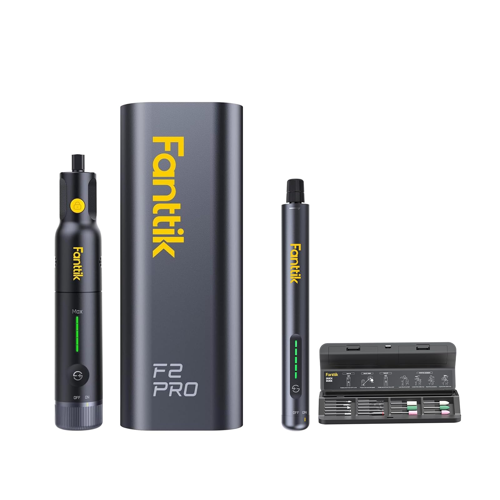 Fanttik F2 PRO Cordless Rotary Tool Kit Strong Magnetic Motor & Fanttik F2 Master Kit Min…