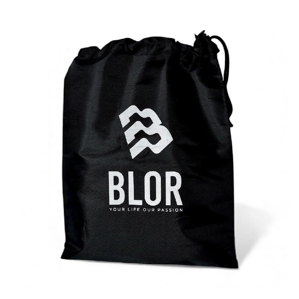 Blor Jump Rope Pro In Alluminio Acciaio E Nylon Maniglie Ergonomiche Antiscivolo Ideali Per Perdita Peso Boxe CrossTraining Con Borsa Portatile