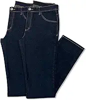 Kit 2 Calças Jeans Masculina Tradicional