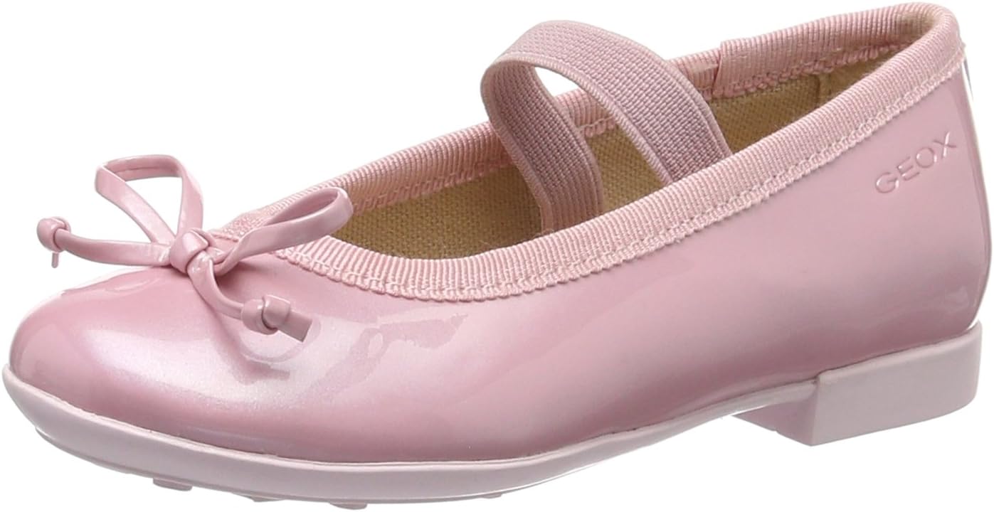 Produktbild von Geox Mädchen Ballerinas Jr Plie' A - Glitzer Ballerinas Mit Atmungsaktiver Sohle