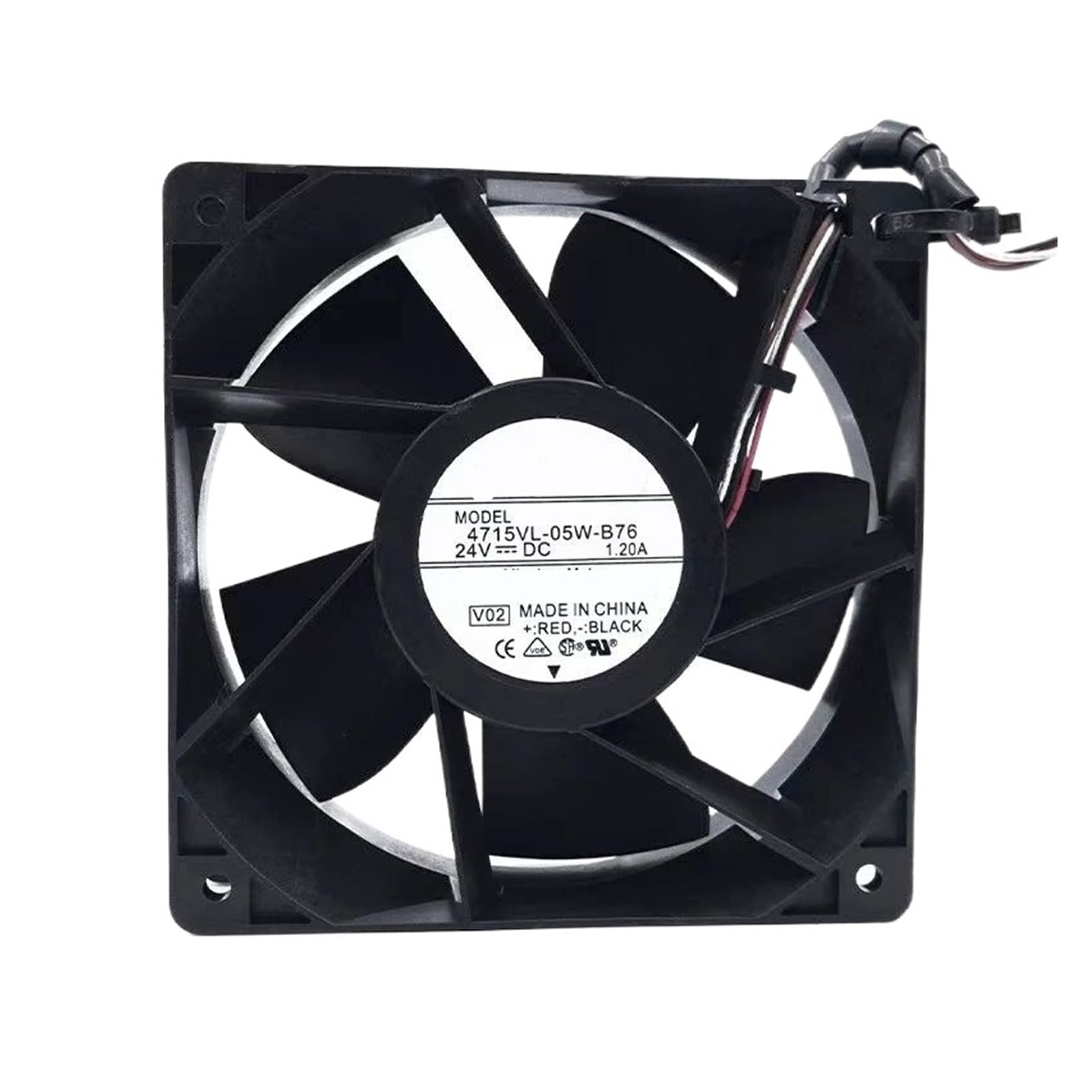 TPKMVGAP NMB4715VL-05W-B76 24VDC 1.20A 12038 120x120x38mm COOLING FAN