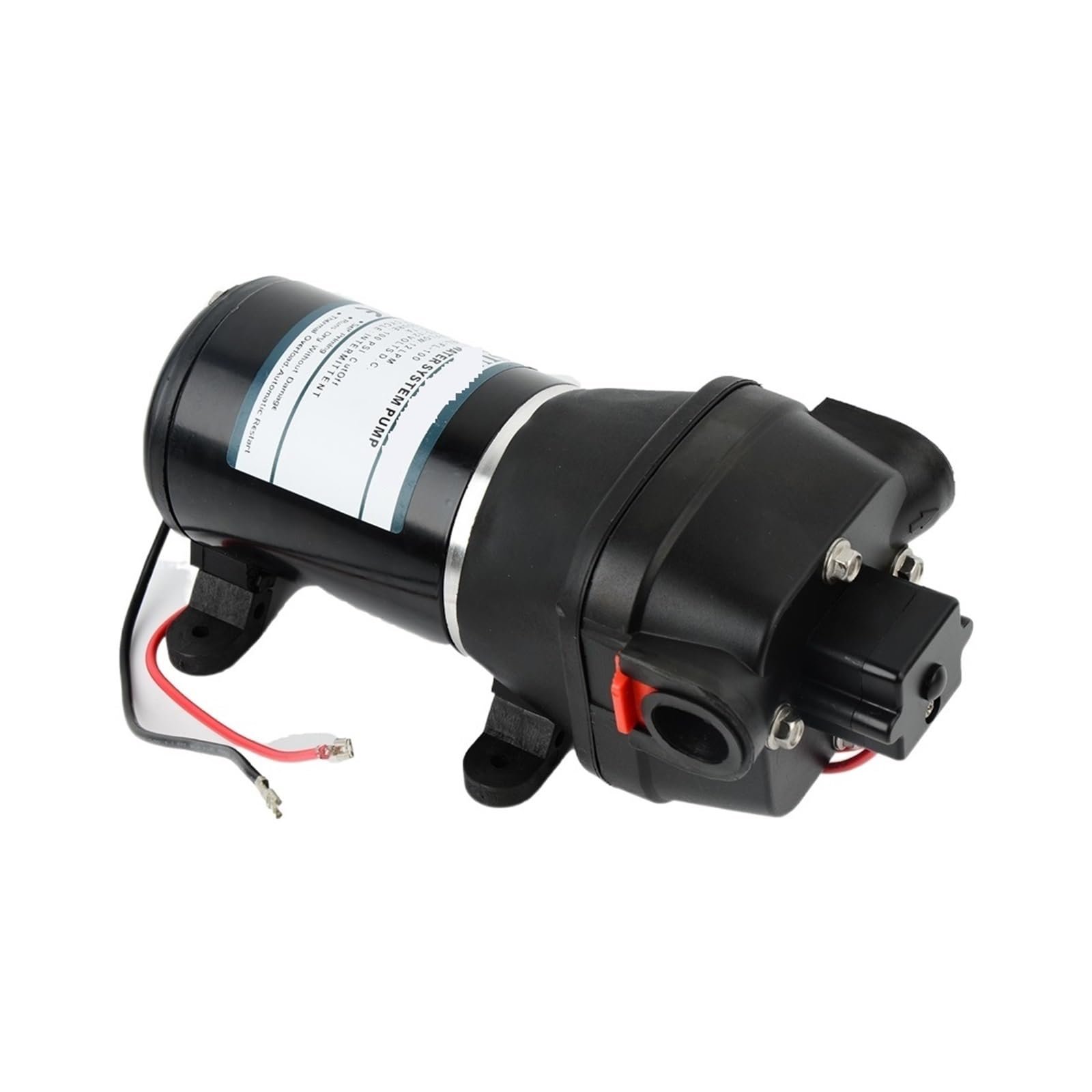 12V 24V DC Alta Presión 100 PSI (7.0Bar) Elevación Max 60m Diafragma Eléctrico Limpieza Bomba De Lavado De Autos