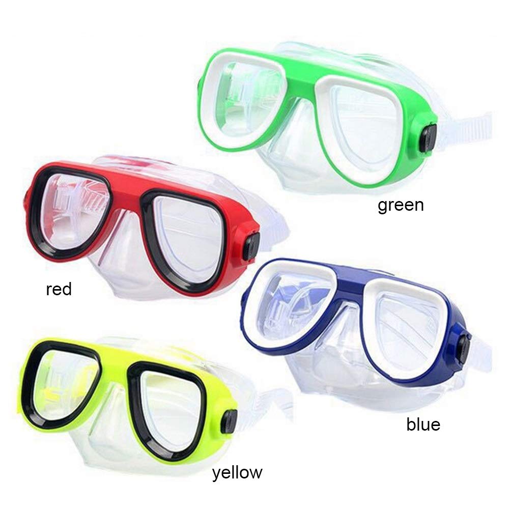 JINGYAN Gafas de natación 1 Pieza de Silicona Anti-Niebla máscara Buceo Gafas Espejo Suave y cómodo natación Proteger