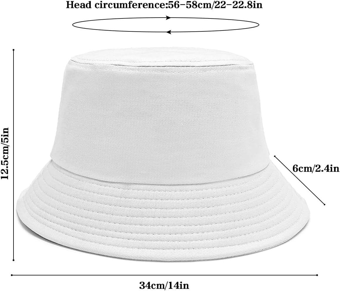 Malaxlx Bucket Hat Beach Sun Hat Fishing Hat for Women Men, Summer Outdoor Travel Packable Fisherman Hat - Image 6