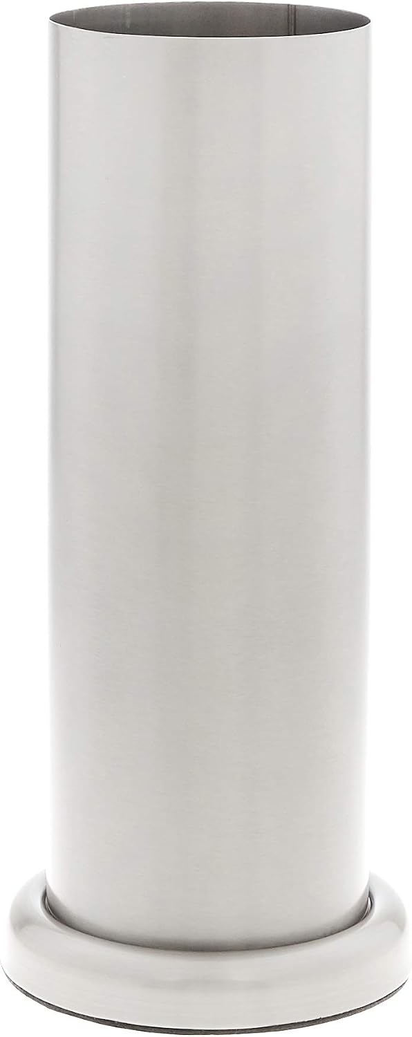Amazon Basics Classic Round Bathroom Accessory Collection - Toilet Brush Holder, Small