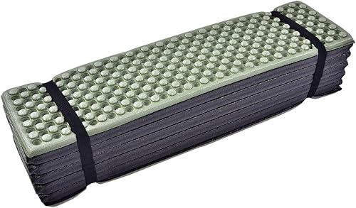 Miniatura 6 de Srliya Almohadillas de espuma para senderismo, alfombra de campamento de espuma al aire libre, plegable, para playa, colchoneta para dormir, colchón