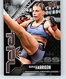 2022 Upper Deck PFL Professional Fighters League #1 Kayla Harrison RC Rookie MMA Trading Card