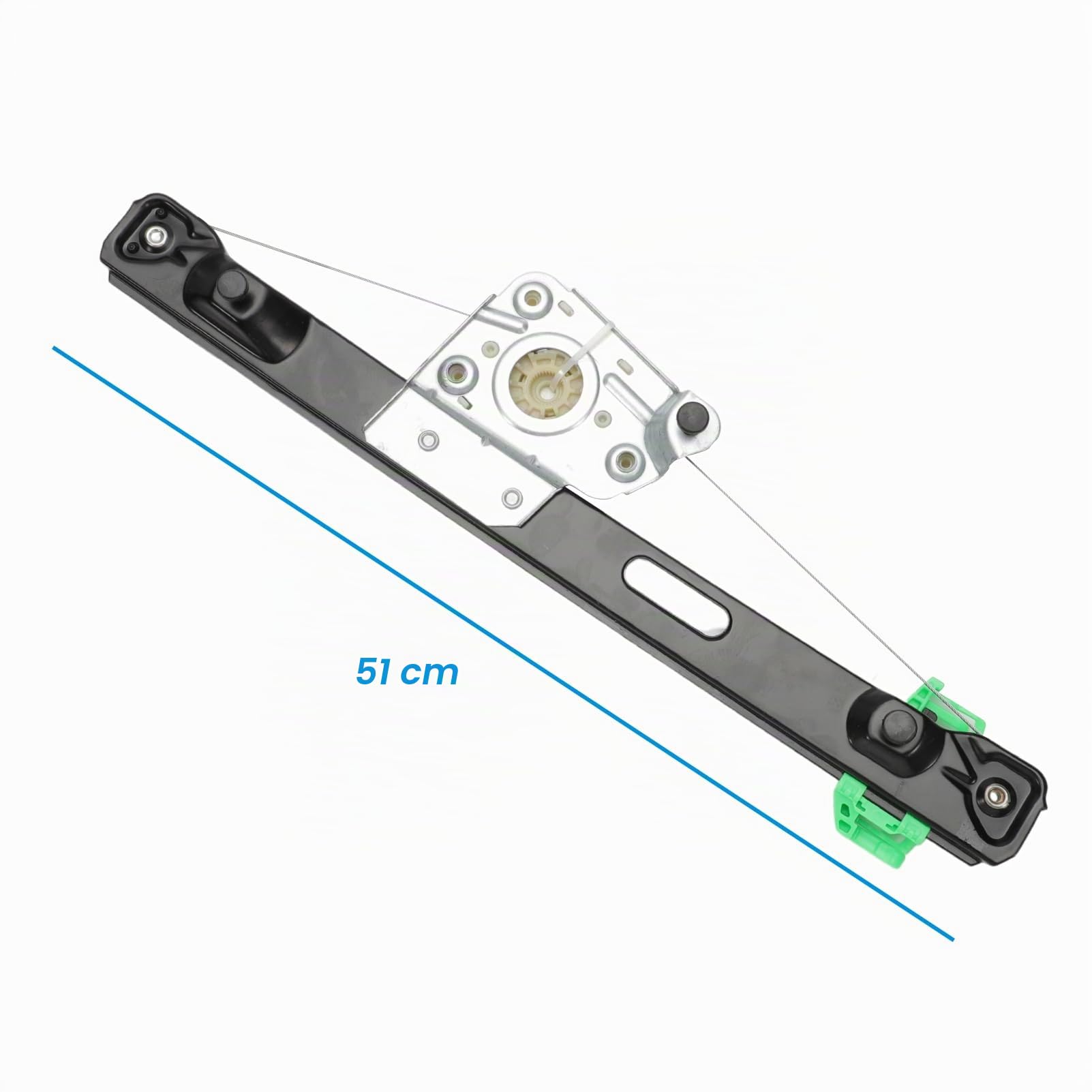 Elevalunas trasero derecho ventana lateral compatible con Serie 3 E90 E91 316 318 320 325 330 335 51357140590