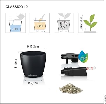 Lechuza Vessel, Polypropylene (PP), White