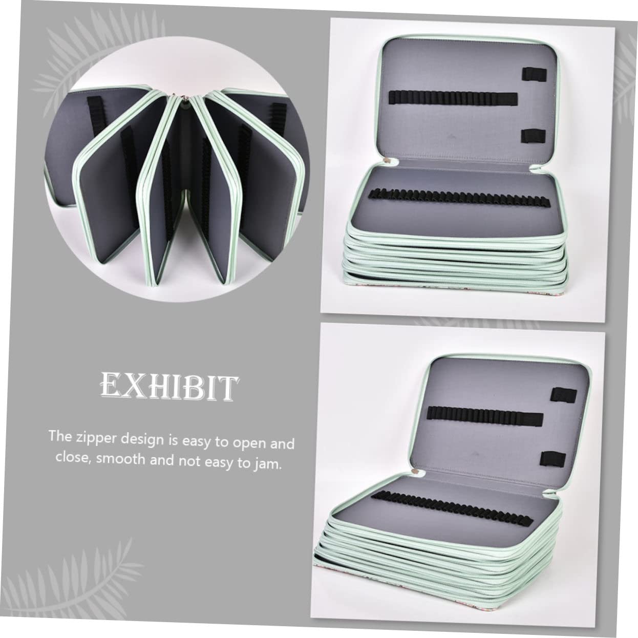 Estuche De Lápices Grande De Ranuras Diseño Elegante y Capacidad Alta para Organizador De Papelería Portátil para Estudiantes y Artistas