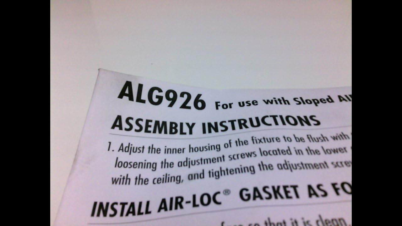 Juno Lighting Group ALG926 JC3 17IN WH Air-Loc Energy Conserving Gasket, 6-Inch, White