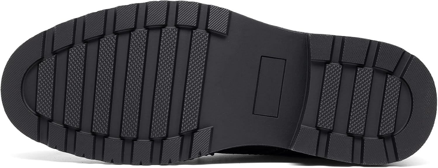 Bruno Marc Men's Dress Oxford Fashion and Comfort Ankle Lace Up Boots - Image 4