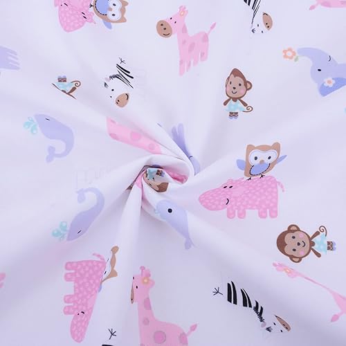 Miniatura 18 de Cloele Sábanas bajeras cuadradas perfectas para colchones portátiles de 36 x 36 pulgadas, sábanas cuadradas de jungla para cuna, sábana bajera