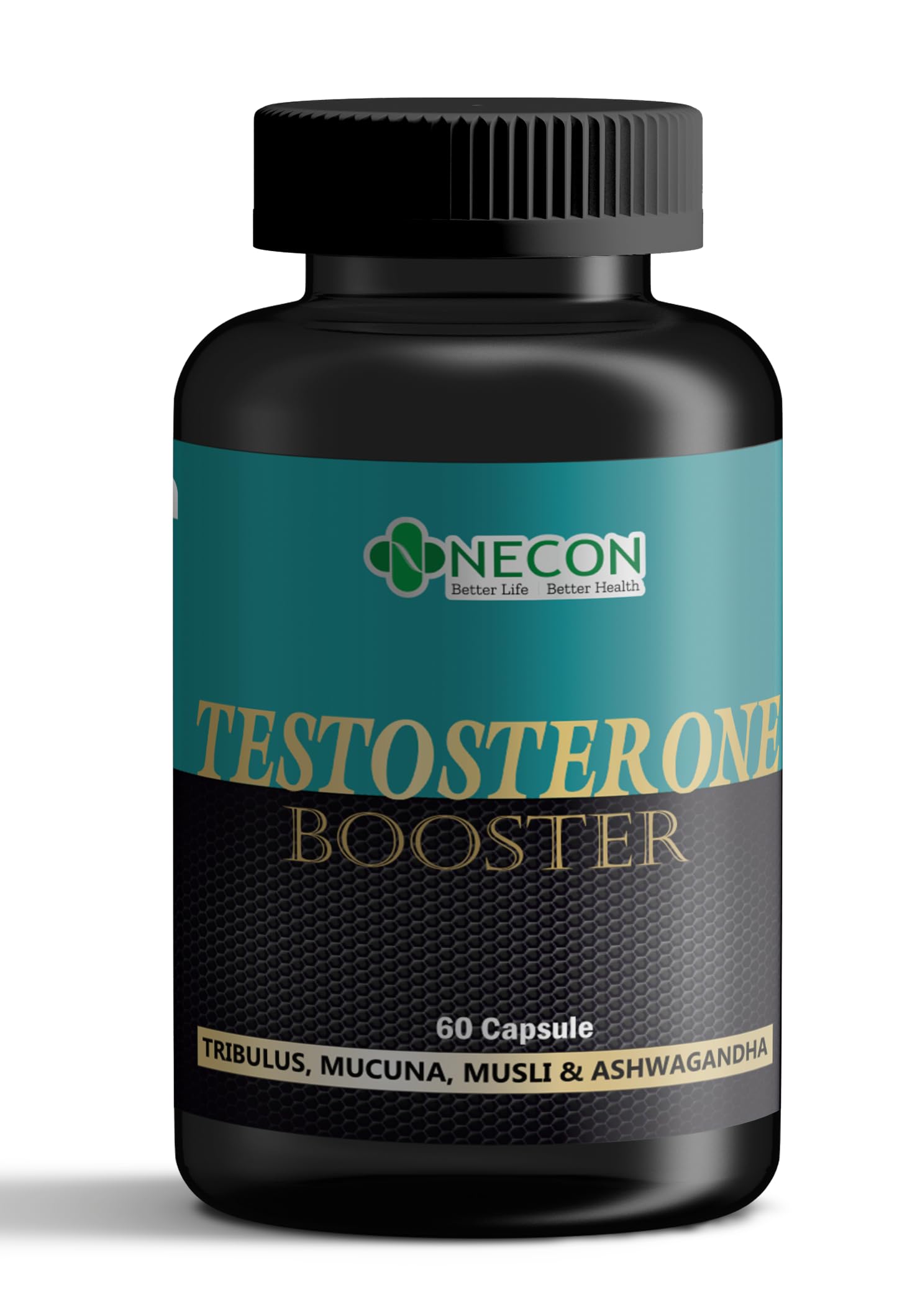 Necon Testosterone Booster for Men, with Gokshura Fruit Extract, Ashwagandha, Safed Musli & Ginseng, for Energy, Stamina, & Strength, 60 Tablets (B0CHMJQ36Z) Amazon Price History, Amazon Price Tracker