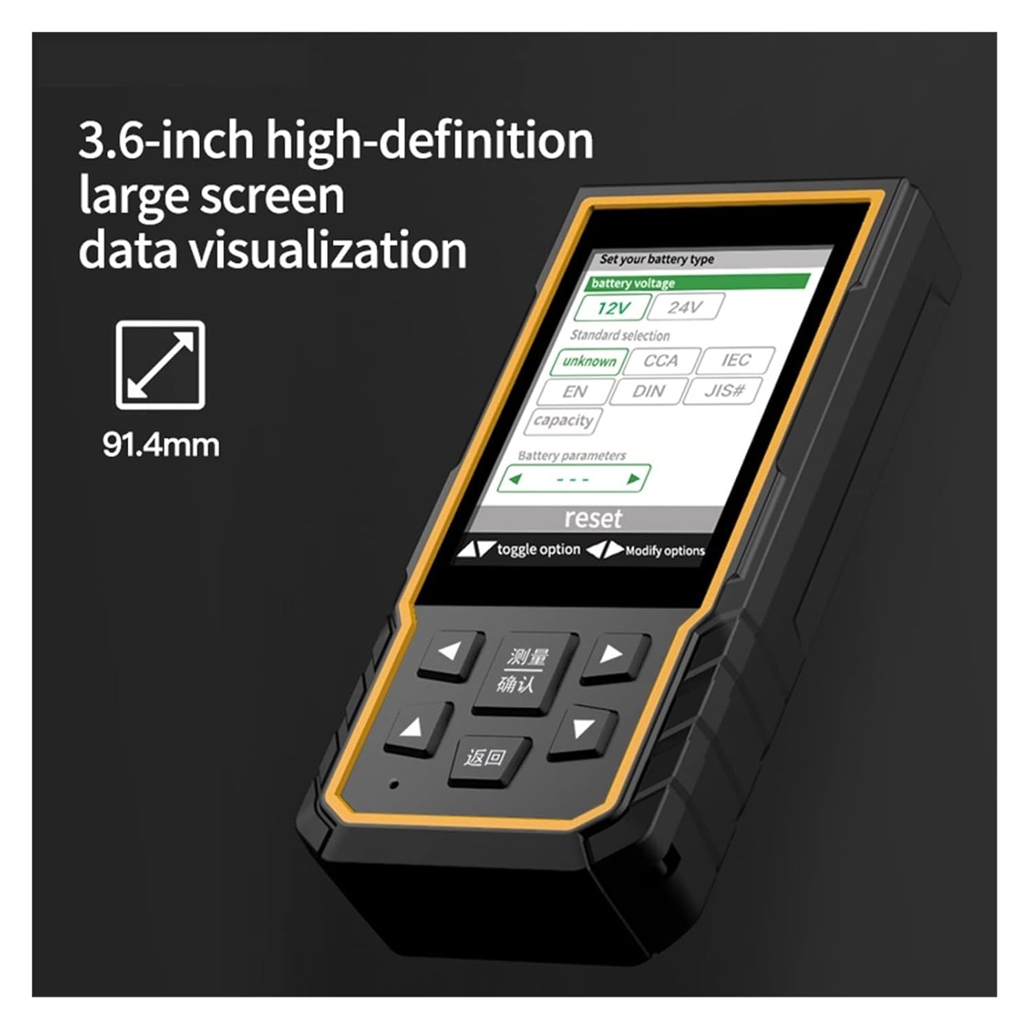 Battery Testers, Split 12V24V Car Battery Tester Digital Display Battery Life Universal Tester Discharge Repairer SW-6910A