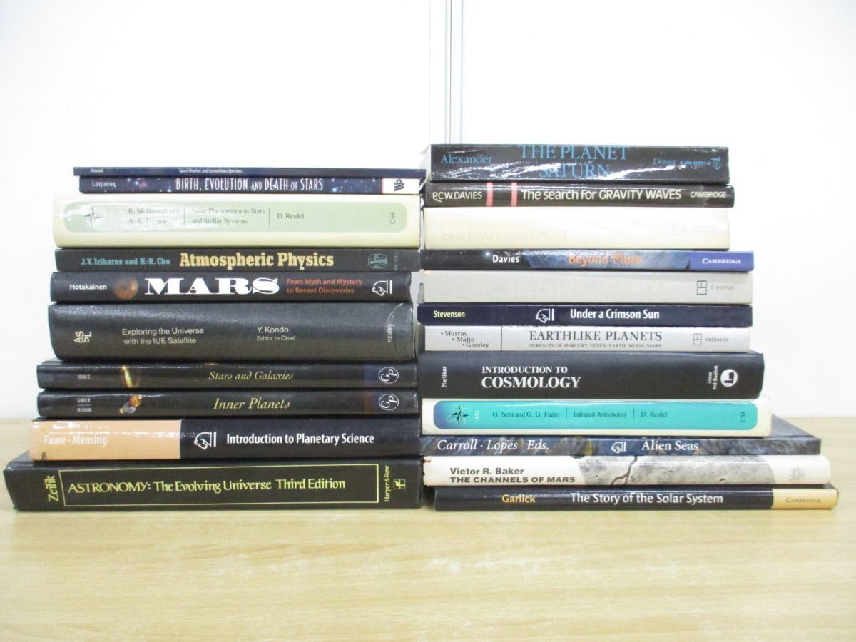 Amazon.co.jp: 01)不可英文書/英語の本 宇宙宇宙生物理学専門書