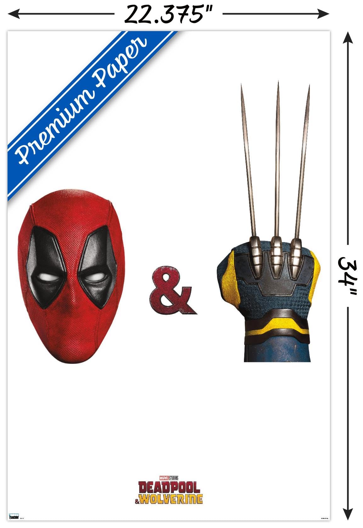 Amazon.com: Trends International Marvel Deadpool & Wolverine