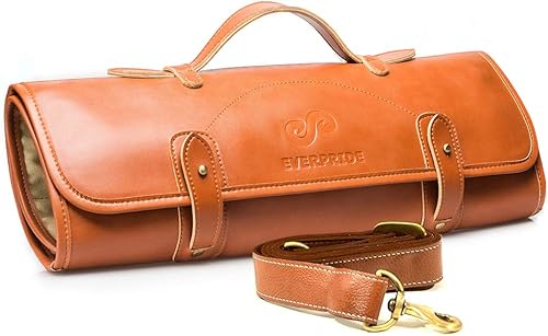 EVERPRIDE Bolsa enrollable para cuchillos de chef, bolsa duradera para cuchillos de chef, práctica funda con capacidad para 10 cuchillos de hasta 18
