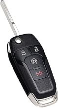Remote Start Control Flip Key Fob Replacement Fits for Ford F-150/F150 2015-2024 F250 F350 2017-2022 Ranger 2019-2022 Bronco 2021-2022 Keyless Entry Remote Control N5F-AO8TDA 164-R8134