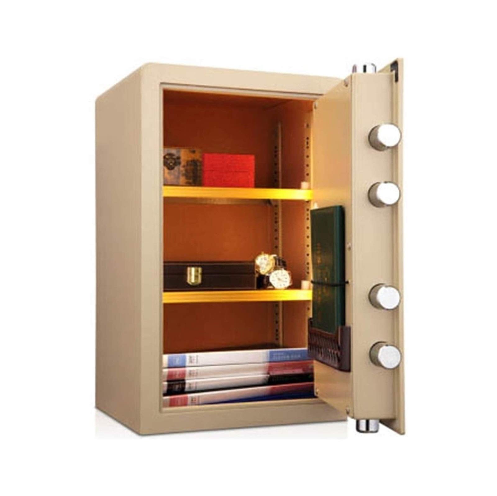 Cajas de Efectivo Cajas de cheques Cajas Fuertes de Pared Caja Fuerte de Varias Casillero con contraseña de Oficina de una Sola Puerta Caja Fuerte empotrada en la Pared para el hogar y la Oficina