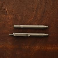 Vista 5 de BIG IDEA DESIGN Mini Click Pen Latón Sólido (Tono Amarillo)