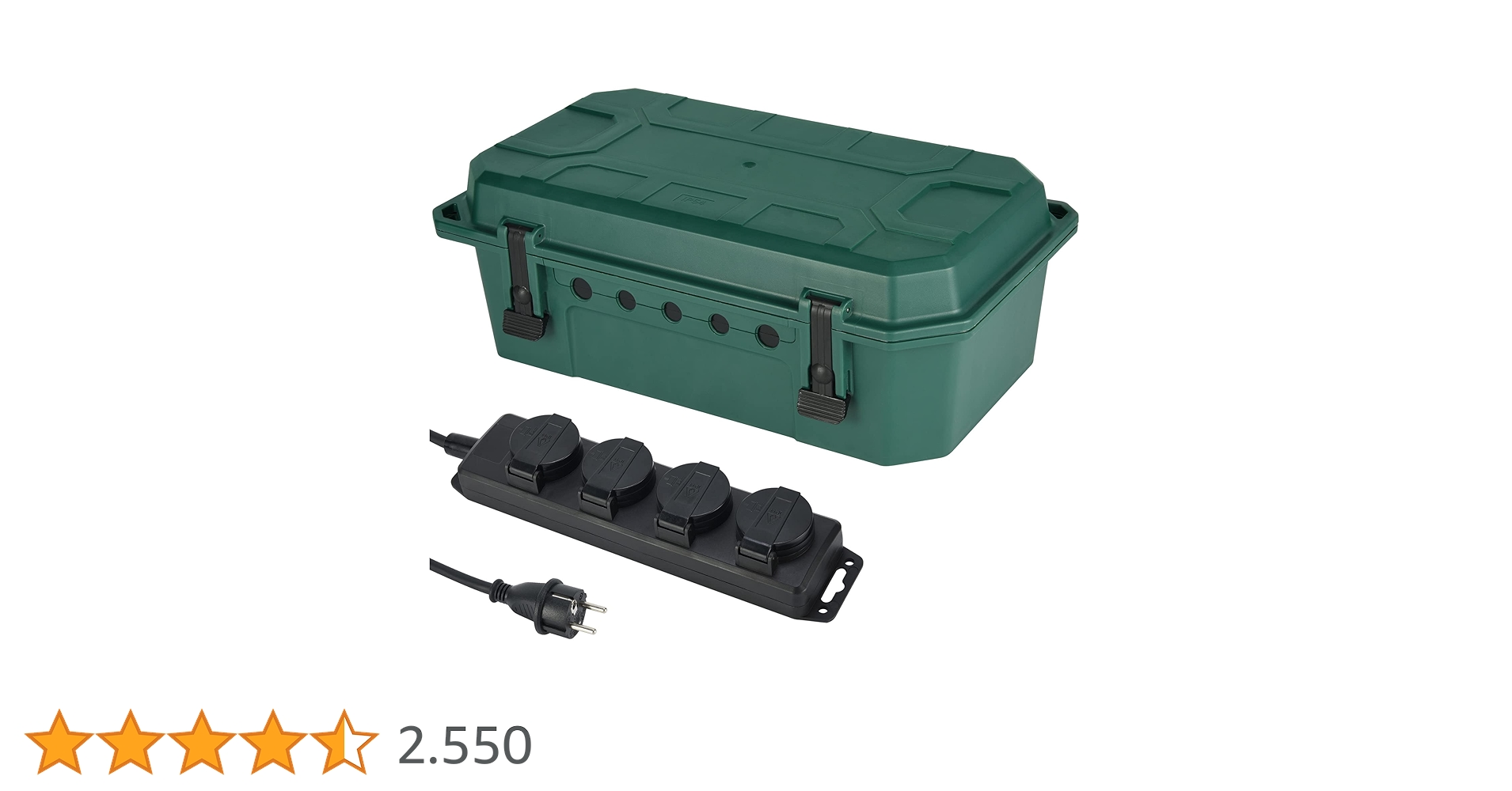 Electraline 300180 Waterproof Protective Box For Outdoor Electrical