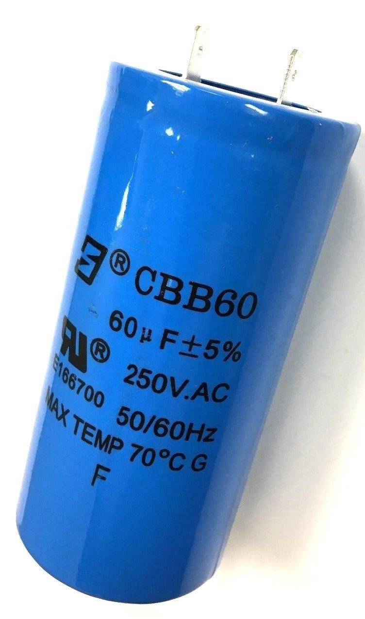 Rolair Air Compressor Start Capacitor | 60UF 250VAC Replacement - FC009200075 OEM Compatible