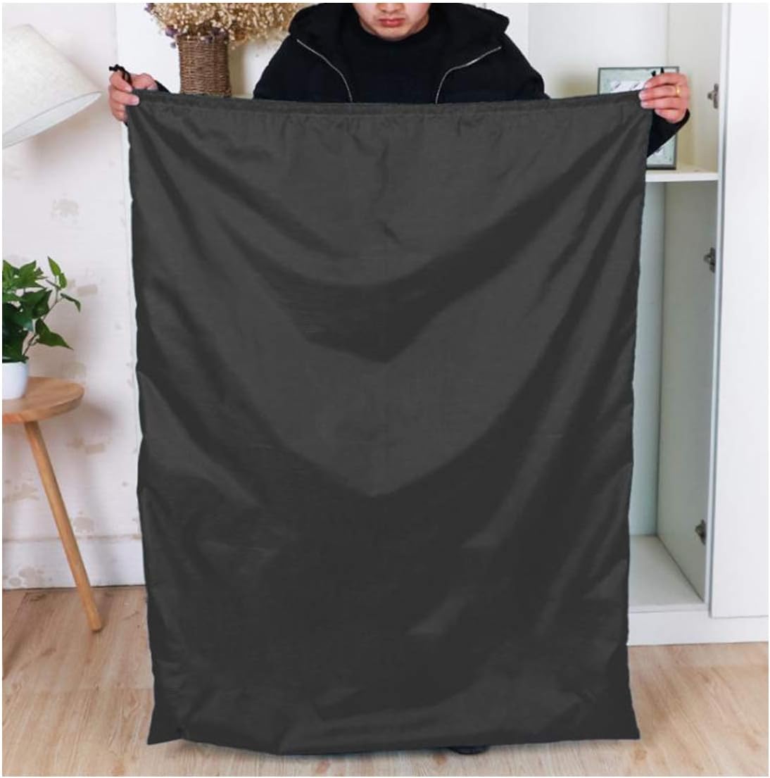 2PCS Extra Large Storage Bag, 120cm x 94cm Clothes Drawstring Bag, Oxford Fabric Moving Storage Bags - Image 4