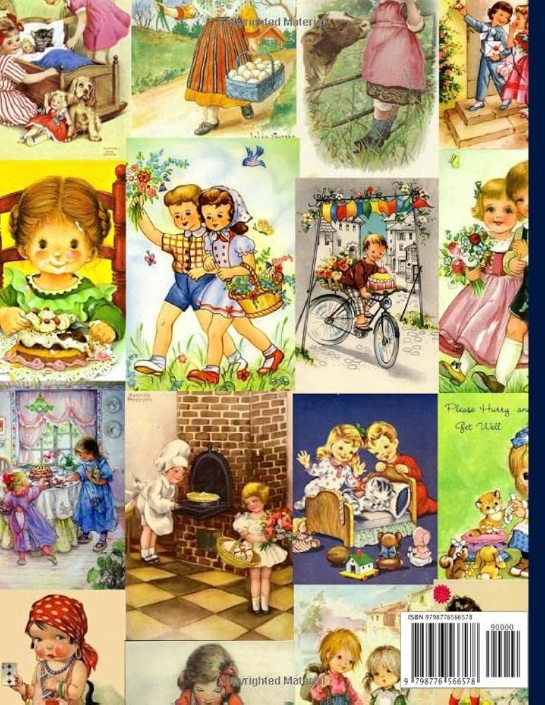 Children's Vintage Ephemera For Junk Journal: Over 165