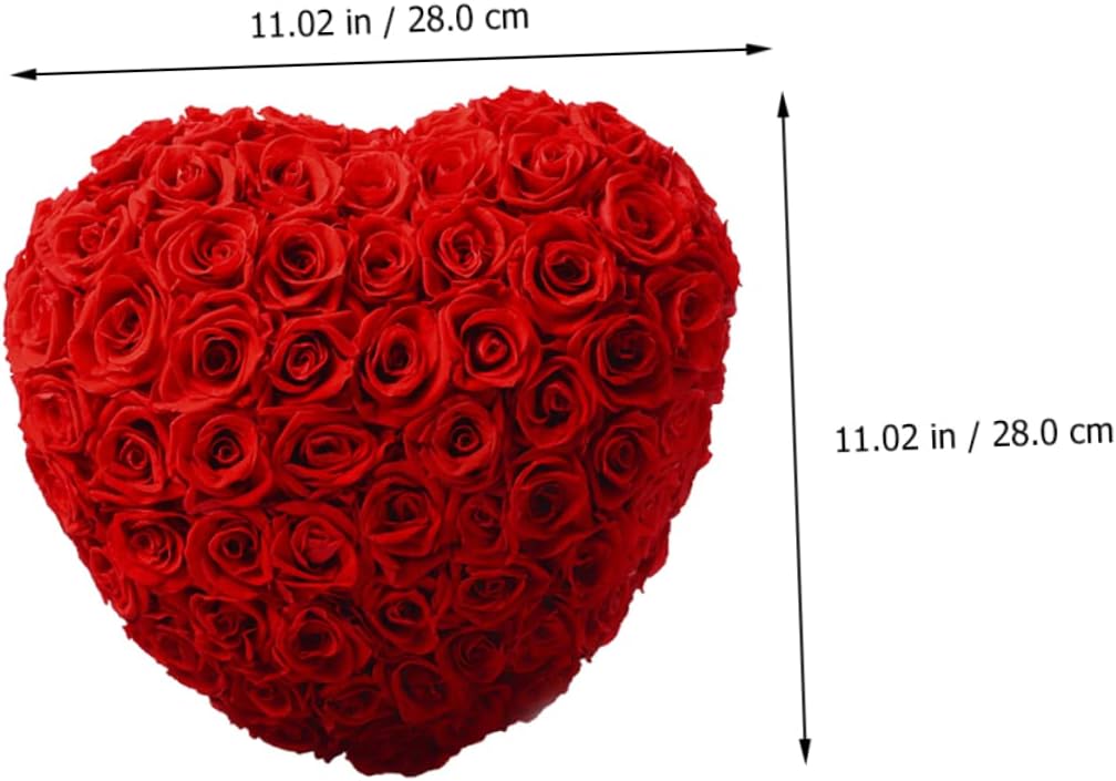 STOBAZA Heart Shaped Flower Box Unique Valentine's Day Box for Wedding Present