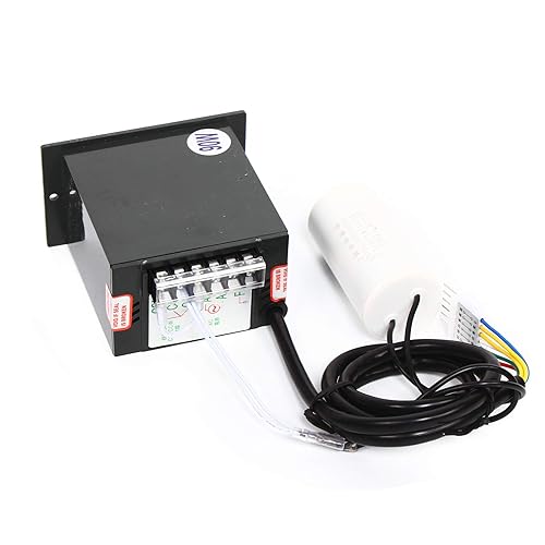 Miniatura 70 de Motor reductor de engranajes variable ajustable de 250W 10K AC110V 135RPM con controlador de velocidad para la industria