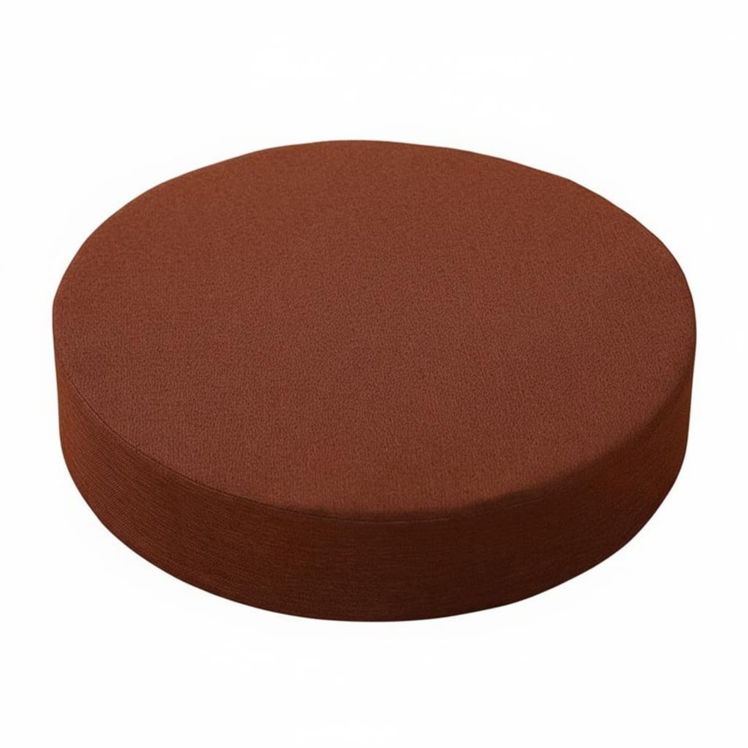 Removable Washable Cover Japanese Tatami Cushion Breathable Linen Textile Round Meditation Cushion Retains Shape Thick Floor Pouf All-Season Comfort for Meditators,Tea Room, Coffee, 50x10cm a-image-28