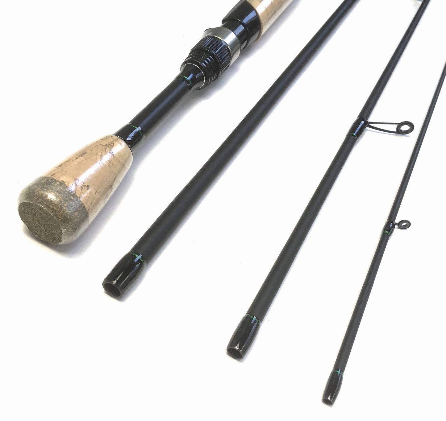 【新品２本セット】6.6ftスピニングロッドUL　アジングやメバリング、トラウト Amazon | 7フィート スピニングパックロッド 4ピース (UL) スピニング