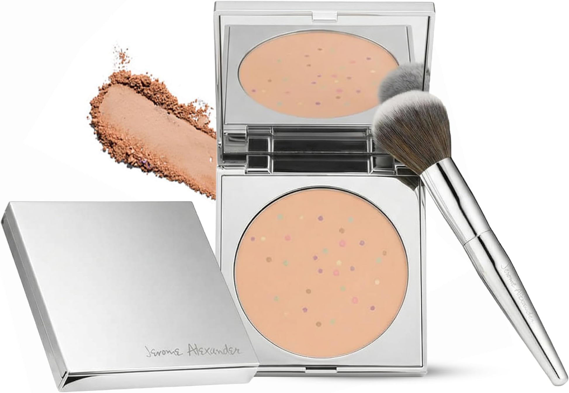 Magic Minerals by Jerome Alexander Jumbo Size Mineral Powder Foundation with Color Correctors, Antioxidant Skincare Formula (Medium)