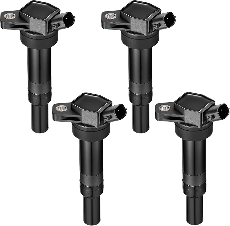 Bobina de ignição BDFHYK UF651 para Kia Soul, Forte, Forte Koup, Forte5 e Hyundai Elantra – Conjunto com 4 unidades