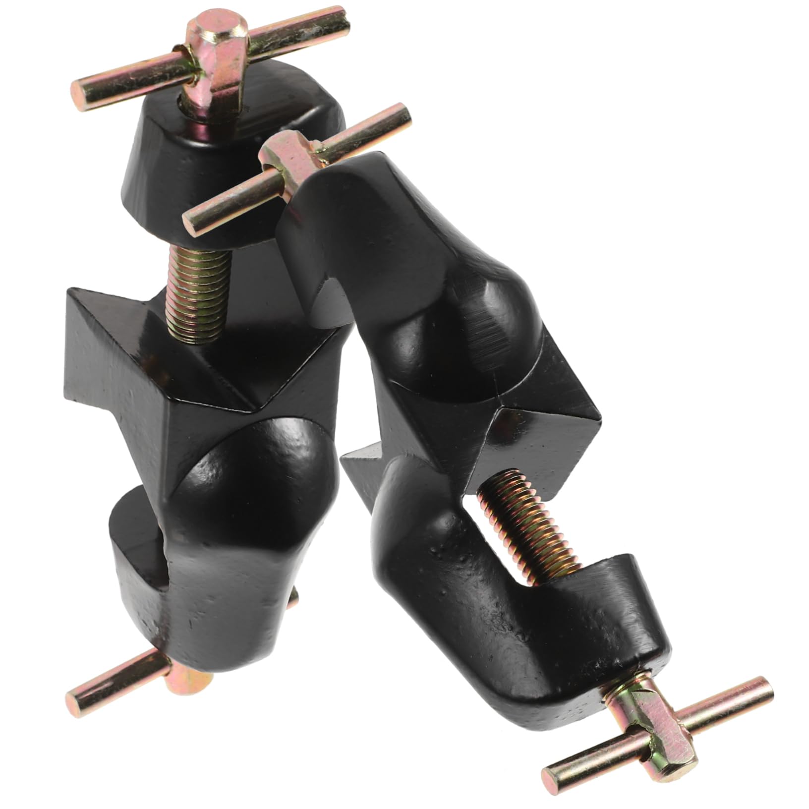 Zerodeko 4 Sätze Zinklegierung Cross Clip Boss-kopf-clip-halter Klemme Für Laborstativ Kreuzklemme Labor-kreuzclip Griffe Pflicht Klemmhalter Für Muttern Laborausrüstung Bakelit 2 Stück * 4