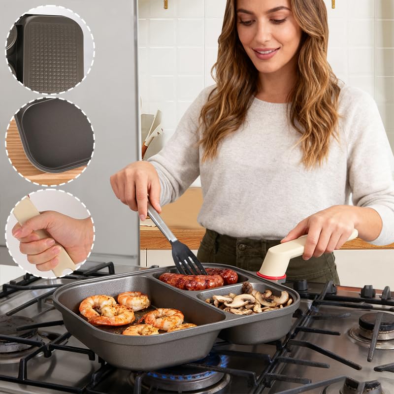 Poêle à œufs pour réussir vos pancakes et œufs au plat sans rater la cuisson - 3