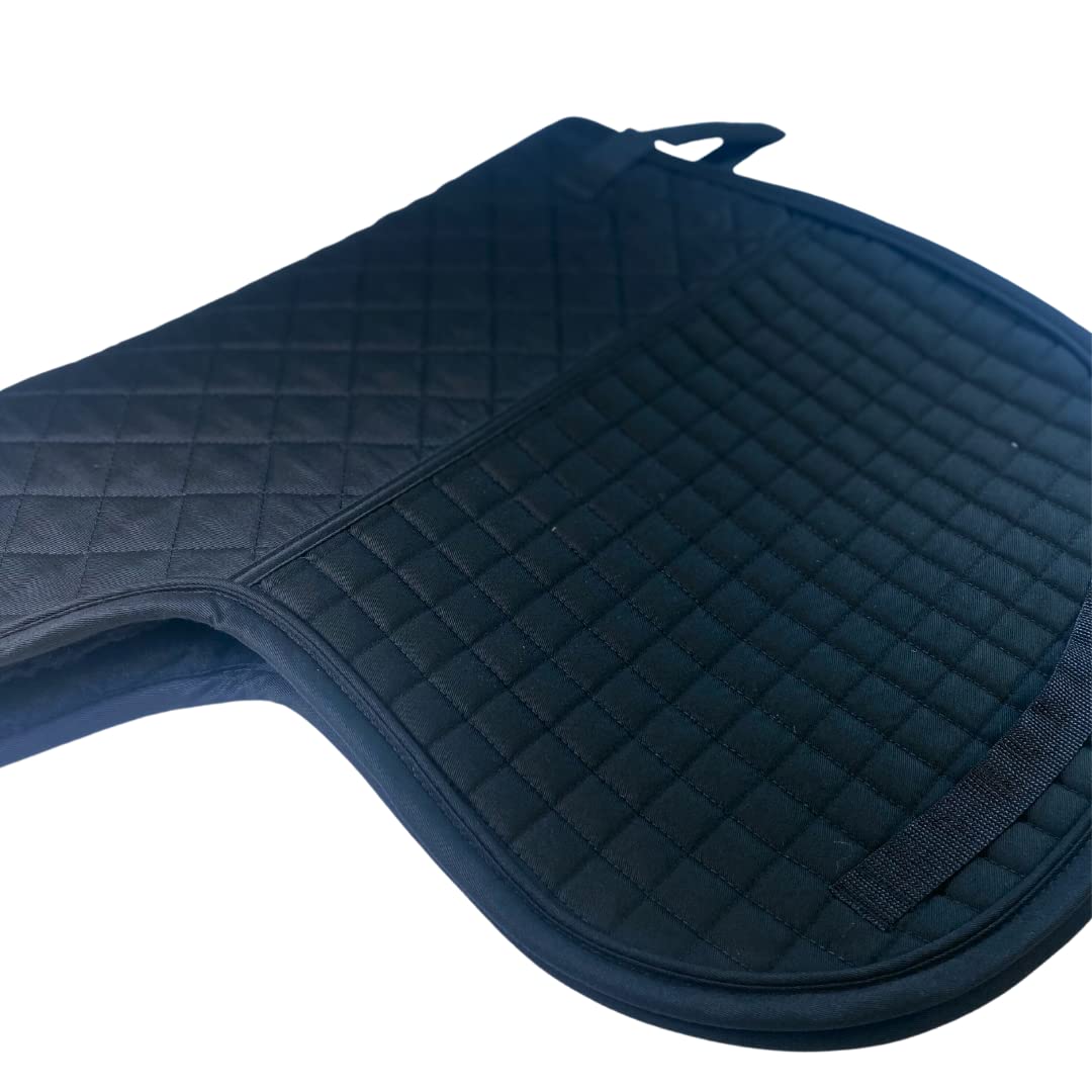 Buy Black All Purpose English Saddle Pad/horse Pad From INDIA SALES