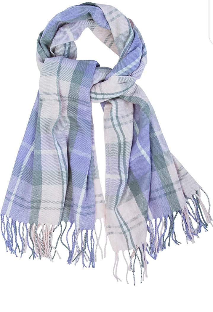 MAGICWomen's Fashion Long Shawl Big Grid Winter Warm Lattice Large Scarf (Pack of 01)