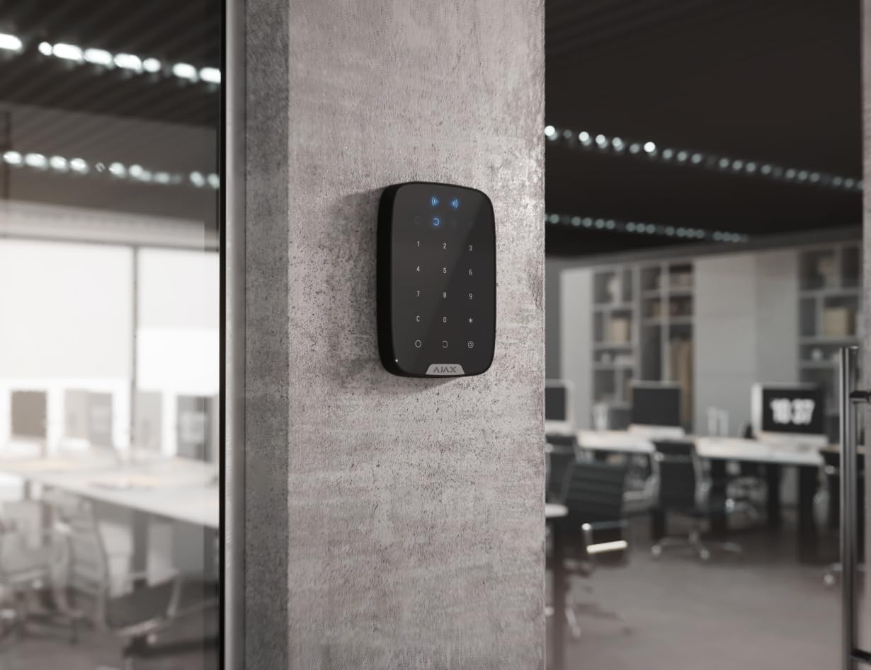 Ajax Keypad Plus Schwarz, 38252